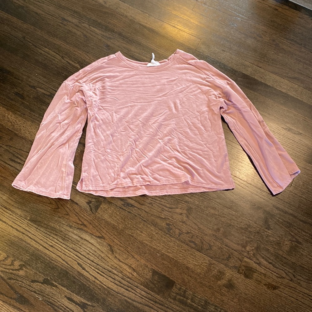 Republic Pink Soft Long Sleeve Shirt Small S EUC